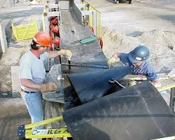 Conveyor belt splicing